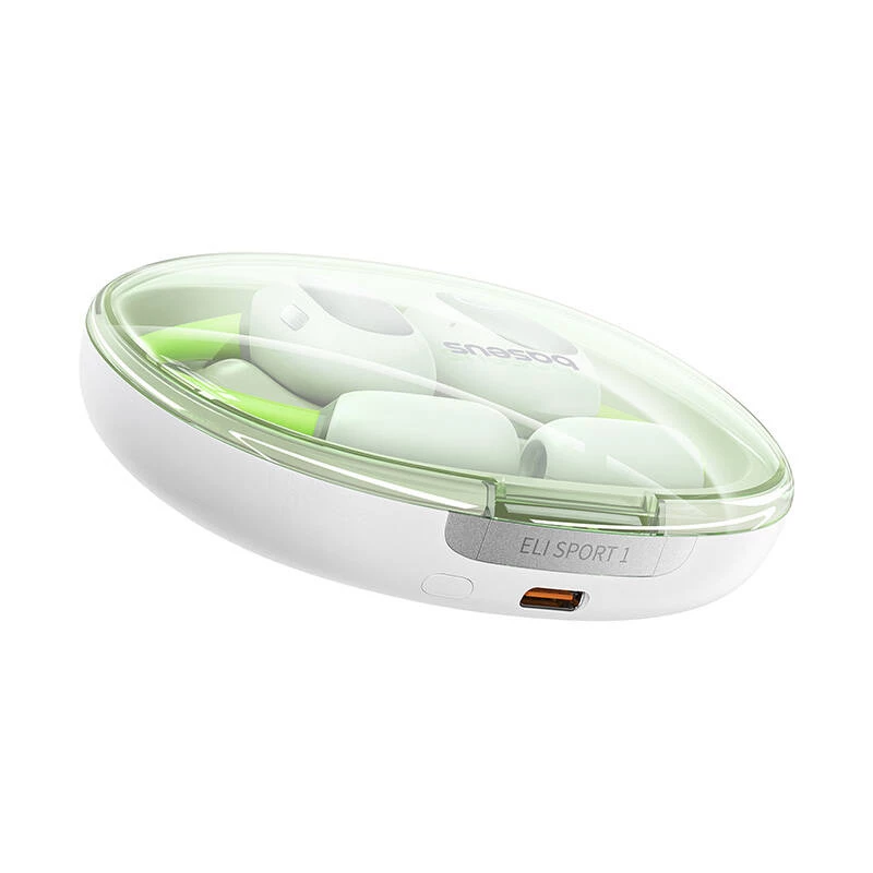 Auscultadores TWS Baseus Eli Sport 1, Verde
