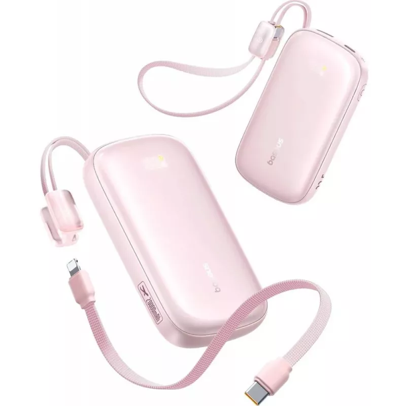 Power bank Baseus EnerFill FC21 Qpow 3 Ultra 20000 mAh 22.5W rosa