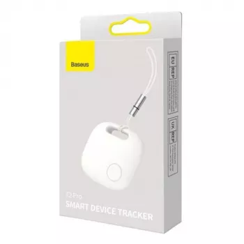 Localizador de chaves e objetos sem fios Baseus Home Intelligent T2 Pro para chaveiro BT 5.0 branco (FMTP000002)
