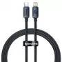Cabo Baseus Lightning para USB-C PD QC 20W 480Mbps 1,2m preto