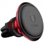 Suporte magnético para carro Hoco para grelha de ventilação Preto Vermelho