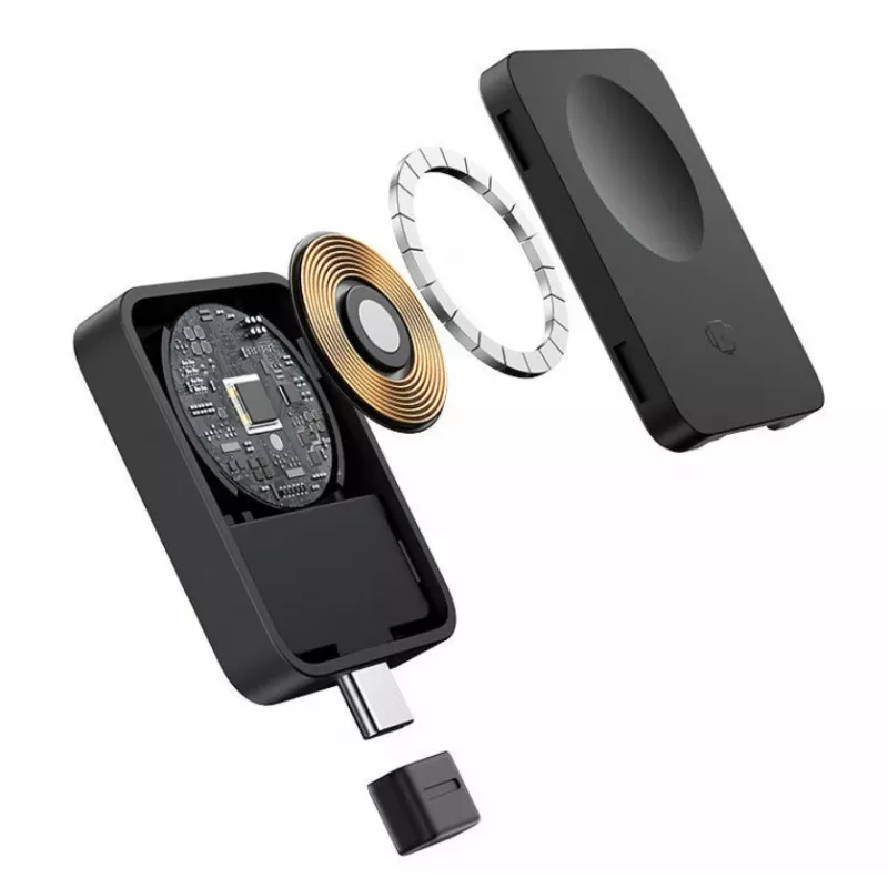 Baseus MagPro Carregador indutivo sem fios para Apple Watch, 2,5W, preto