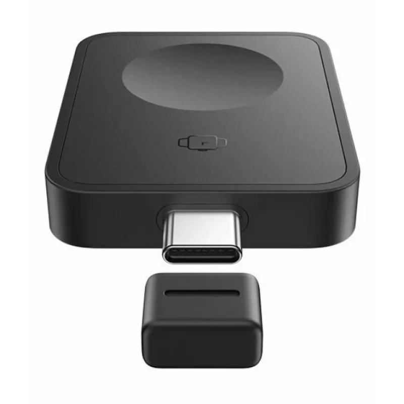 Baseus MagPro Carregador indutivo sem fios para Apple Watch, 2,5W, preto