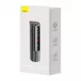 Baseus SafeJourney Pro Alcoolímetro de carro, cinzento, USB-C, 470 mAh