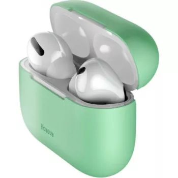 Capa de proteção em silicone Baseus para Apple AirPods Pro verde