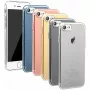 Capa Baseus Simple Series para Apple iPhone 7, transparente Rose Gold