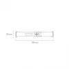 Baseus Pulseira Slip-Thru para Apple Watch 3/4/5/6/SE 38mm/40mm preta (LBWSE-01)