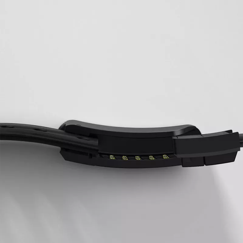 Baseus Pulseira Slip-Thru para Apple Watch 3/4/5/6/SE 38mm/40mm preta (LBWSE-01)