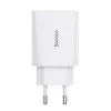 Baseus Speed Mini Carregador Rápido, USB-C, PD, 3A, 20W (Branco)