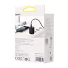 Baseus Super Si Pro Mini Carregador rápido 30W, USB-C + USB-A, PD 3.0, QC 3.0, ficha EU, preto (CCSUPP-E01)