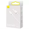 Baseus Cabo de dados e carregamento rápido Superior Micro USB 1m branco