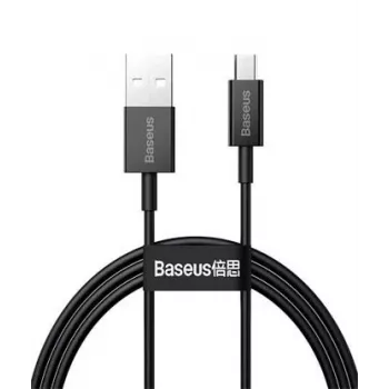 Baseus cabo de dados e carregamento rápido Superior USB-A para Micro USB 1m preto