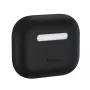 Baseus Capa fina de silicone para Apple AirPods 3 - preta