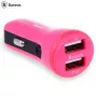 Carregador de carro Baseus Universal Tiny CCALL-CR0R Rosa