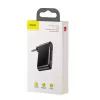 Baseus WXQY-01 Recetor Bluetooth 5.0 AUX para automóvel com função de carregamento Micro-USB – alcance de 10 m, 145 mAh, preto