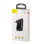 Baseus WXQY-01 Recetor Bluetooth 5.0 AUX para automóvel com função de carregamento Micro-USB – alcance de 10 m, 145 mAh, preto