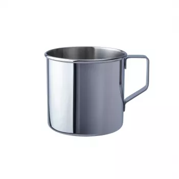 Caneca de aço inoxidável BASIC NATURE Zebra Edelstal 500 ml