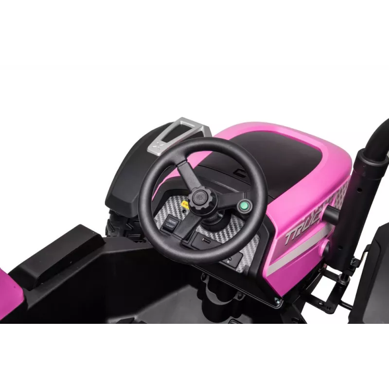 Trator a pilhas BLT-206 rosa