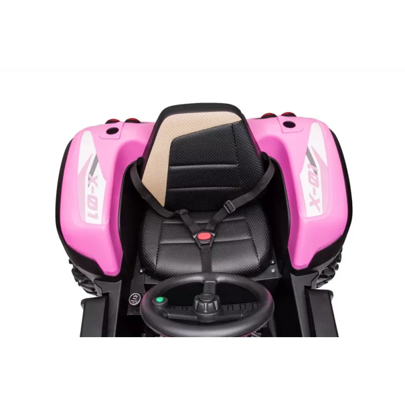 Trator a pilhas BLT-206 rosa