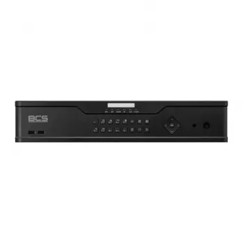 NVR IP BCS 32 canais, 8 baías SATA, 4K, H.265+, RAID, BCS-P-NVR3208R-A-4K-III