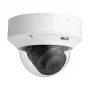 Câmara IP dome 4MP BCS BCS-P-DIP54VSR4-Ai2 com objetiva varifocal motorizada, Smart IR, funções de IA