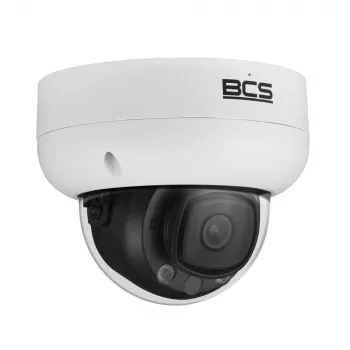 Câmara IP dome BCS 5MP IR BCS-L-DIP25FCR5L5-Ai2, 2,8mm, 50m IR, IP67, IK10, IA