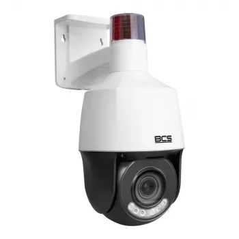 BCS Câmara IP PTZ 5MP BCS-B-SIP155SR5L1-Ai1(2.0) com objetiva varifocal motorizada, zoom ótico 5x, IR 50m, IP66, H.265+, AI Perimeter Protection