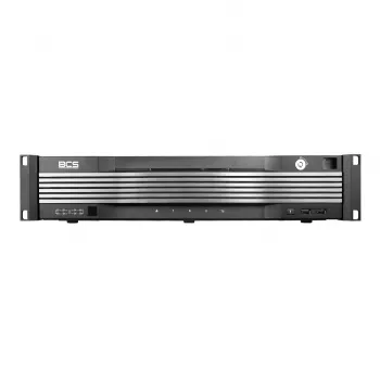 BCS NVR IP de 64 canais 4K U-NVR6408R-A-4K com 2x12TB HDD