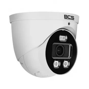 Câmara IP Dome BCS 6MP BCS-L-EIP66FCR3L3-Ai1 com IA, 2,8 mm, IR 30 m, IP66, IK10, PoE