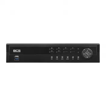 BCS Gravador de Vídeo em Rede NVR PoE 8 Canais 4K com Disco 6TB, BCS-U-NVR0802-A-4K-8P(6TB)