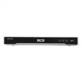 BCS Gravador NVR IP 8 canais BCS-V-NVR0802-A-8K-8P