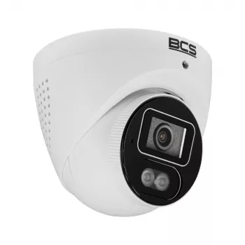 Câmara IP dome BCS 8MP BCS-P-EIP28FSR3L3-Ai2, 2,8mm, PoE, AI
