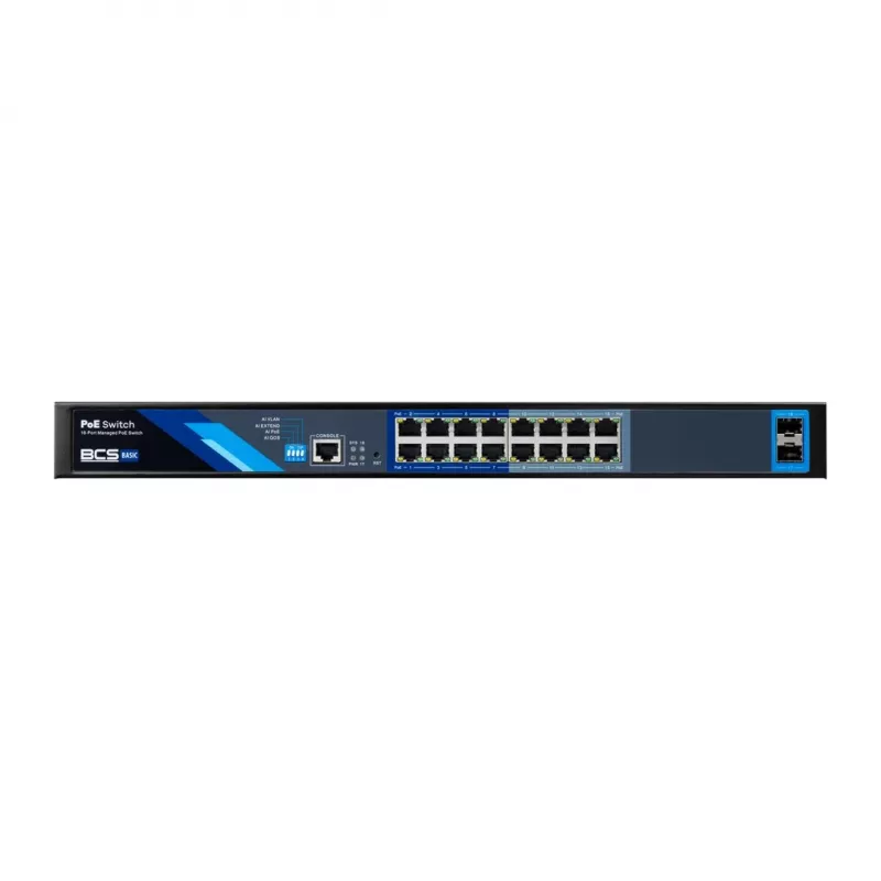 BCS BCS-B-SP16G-2SFP-M switch de rede