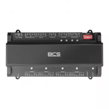 Leitor de códigos de barras BCS 1D laser RS-232 montagem fixa IP65 preto