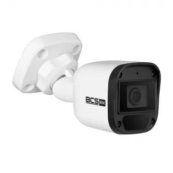 Câmara IP bullet BCS BCS-B-TIP14FSR3-Ai(2.0) 4MP com IA, objetiva de 2,8mm, IP67, PoE