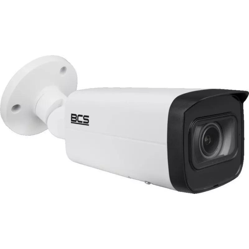 Câmara IP Bullet BCS Line 4MP com objetiva varifocal motorizada, 50m IR, PoE, IP67