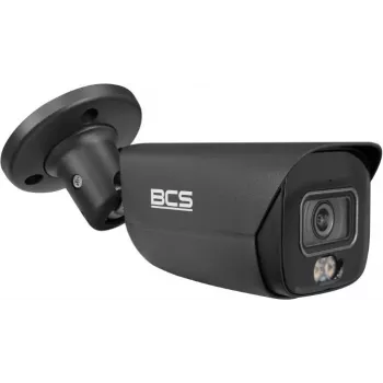 Câmara bullet BCS LINE 5MP IR com IA, distância focal fixa 2,8mm, IP67, IK10, PoE