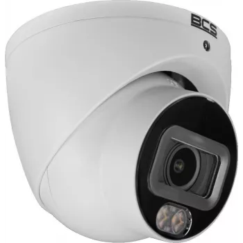 Câmara IP BCS Line BCS-L-EIP14FCL3-Ai1 4MP, visão noturna a cores, deteção AI, PoE, IP67