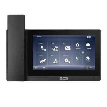 Monitor com ecrã tátil de 7 polegadas BCS-MON7500B-S, preto