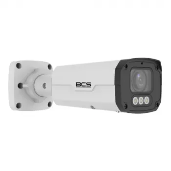 BCS-P-TIP58VSR6L6-Ai2 Câmara IP bullet 8MP com lente varifocal motorizada, 60m IR, analítica de IA, PoE