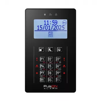 Monitor TFT LCD BCS PULSON LCD/C BL 10,1 polegadas preto