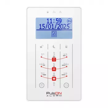 Termóstato de ambiente BCS PULSON LCD/S WH