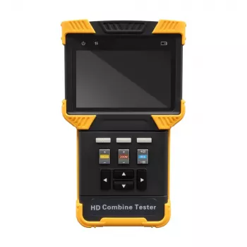 Testador CCTV BCS-T4LCD-LITE ecrã tátil IPS de 4 polegadas com HD analógico 8MP, suporte IP e PoE
