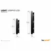 be quiet! Light Loop IO LCD 240mm Refrigeração líquida tudo-em-um, Preto