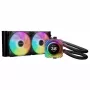 be quiet! Light Loop IO LCD 240mm Refrigeração líquida tudo-em-um, Preto