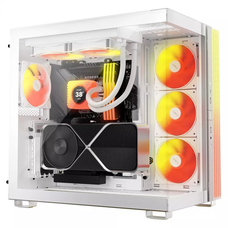 Refrigeração líquida CPU All-in-One be quiet! Light Loop IO LCD 240mm branca