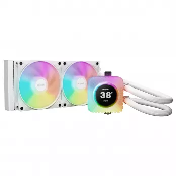 Refrigeração líquida CPU All-in-One be quiet! Light Loop IO LCD 240mm branca