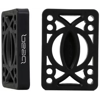 Bear Flat 1/2 Risers Set of 2 - preto