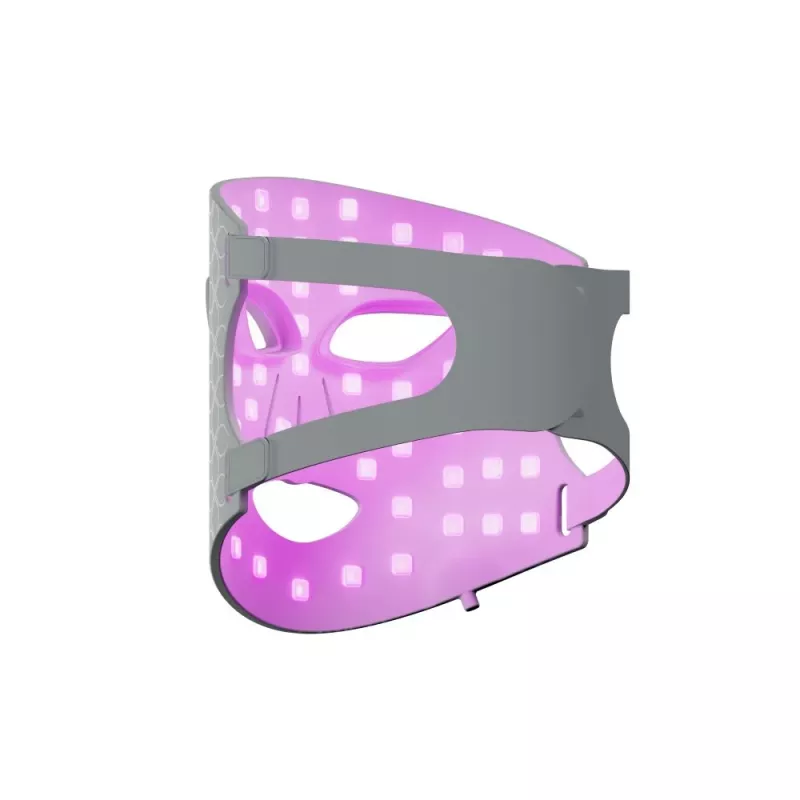 Beautifly AuraSkin Pro máscara facial de terapia de luz LED, 8 comprimentos de onda, 280 LED, 465-850 nm, sem fios