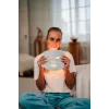 Beautifly AuraSkin Pro máscara facial de terapia de luz LED, 8 comprimentos de onda, 280 LED, 465-850 nm, sem fios